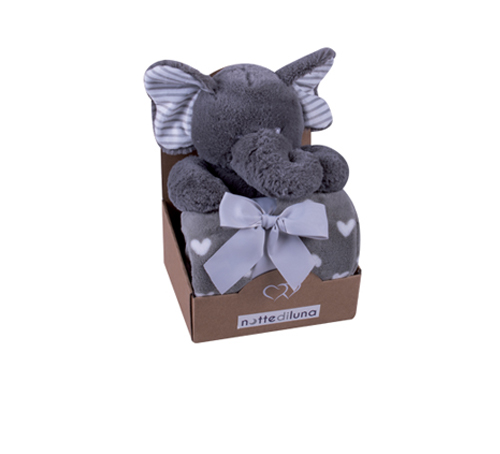 Peluche con Plaid_Notte di luna